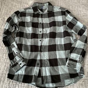 Flannel button down